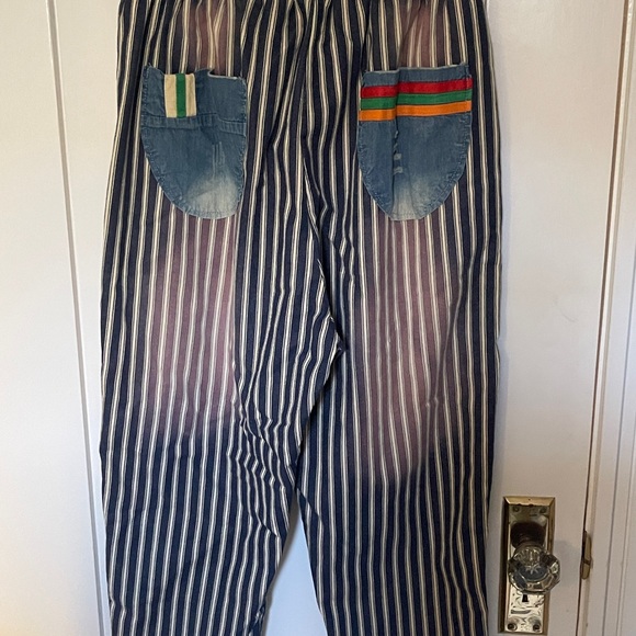 Striped Patchwork Joggers - Picture 5 of 5